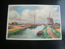Oude ansichtkaart Holland - VERKOCHT