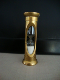 Zandloper koper of messing - VERKOCHT