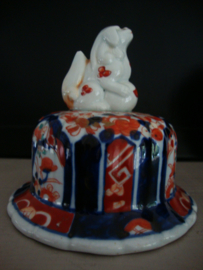 Japans imari - dekselpot - 19e eeuw - VERKOCHT