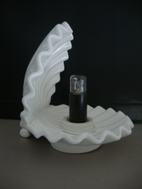 Vintage lamp schelp - jaren 80 - VERKOCHT