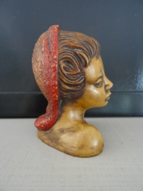 Vintage beeldje - meisje - vrouw