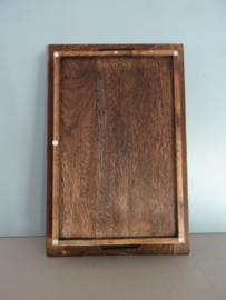 Dienblad hout - VERKOCHT