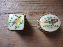 Pillendoosjes vogel - VERKOCHT