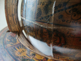 Oude wereldbol / globe - VERKOCHT