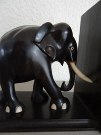 Boekensteun olifant - VERKOCHT