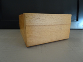 Vintage boekensteun - boot - hout - VERKOCHT