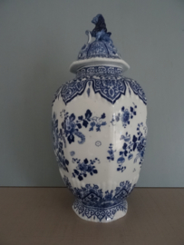 Delfts blauwe dekselpot - VERKOCHT