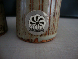Vintage peper- en zoutstel - Siebers - VERKOCHT