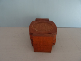 Houten onderzetters - vintage - VERKOCHT