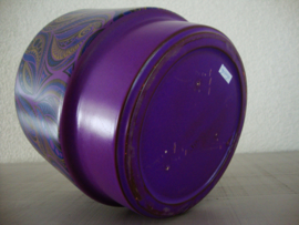 Vintage bloempot Adco - paars - VERKOCHT