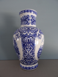 Vaas T. Delfts blue - molen - Hollands - Delfts blauw - VERKOCHT