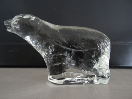 Beeldje ijsbeer - glas - VERKOCHT