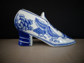 Porseleinen schoen - blauw/wit - Chinees - VERKOCHT