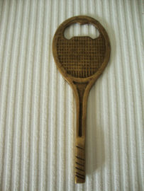 Koperen opener tennisracket - VERKOCHT