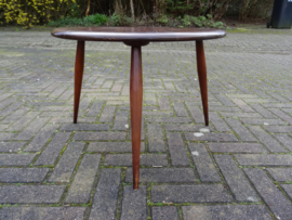 Vintage bijzettafeltje - hout - VERKOCHT
