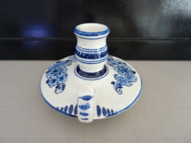 Delfts blauwe kandelaar - VERKOCHT