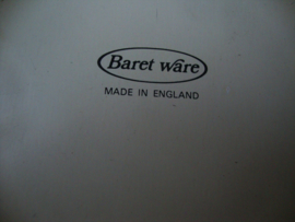 Trommel Baret Ware Engeland - blauw/wit bloemetjes - VERKOCHT