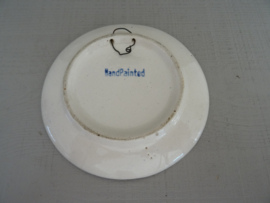 Delfts blauw wandbordje - handpainted - VERKOCHT