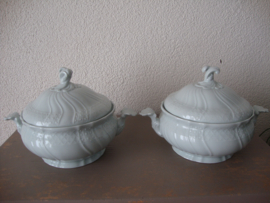 Schalen Hutschenreuter Germany - Dresden - Seladon - Celadon - VERKOCHT
