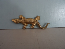 Salamander - koper of messing - VERKOCHT
