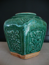 Grote gemberpot - groen - VERKOCHT