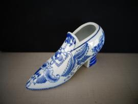 Porseleinen schoen - blauw/wit - Chinees - VERKOCHT