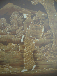 Schilderij Indonesie - Java Bali - VERKOCHT