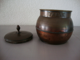 Oude koperen tabakspot - Metawa - VERKOCHT
