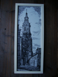 Prent toren van Nijkerk - VERKOCHT