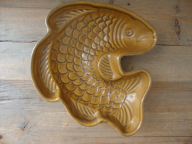Puddingvorm vis brocante vintage - VERKOCHT
