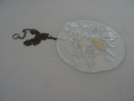 Raamhanger - bloemen - pasteltinten - VERKOCHT