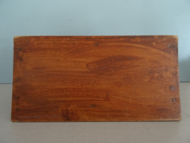 Vintage houten postbakje - VERKOCHT