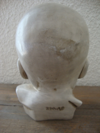 Kinderkopje - beeld buste baby - VERKOCHT