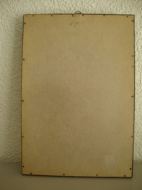 Schilderijtje - aquarel - J. Nap - Vissers - VERKOCHT