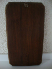 Schilderij hout uil - VERKOCHT