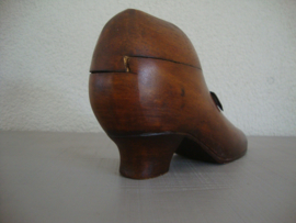 Houten doosje - schoen - damesschoen - VERKOCHT