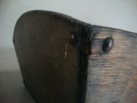 Houten mangelbak - VERKOCHT
