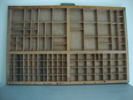 Oude grote letterbak XL - VERKOCHT
