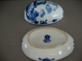 Delfts blauw schaaltje - ei - handpainted - VERKOCHT