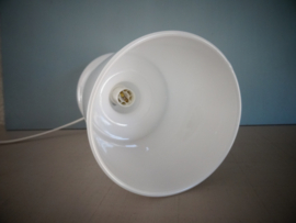 Vintage Ikea Lykta mushroom design lamp - wit glas - VERKOCHT