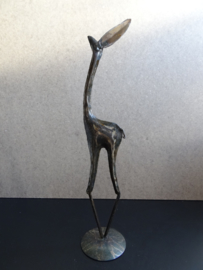 Metalen hert - vintage - VERKOCHT