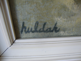 Vintage prent Huldah - Parijs - VERKOCHT
