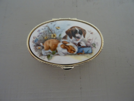 Pillendoosje - hond - poes - VERKOCHT