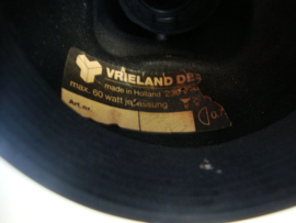 Vintage bureaulampje - Vrielamp - zwart - VERKOCHT