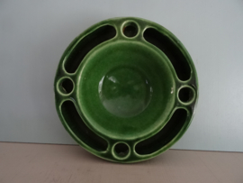 Vintage bloemensteker - Jasba keramiek - Germany - groen - VERKOCHT