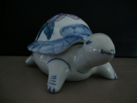Schaaltje - opbergdoosje - schildpad - VERKOCHT