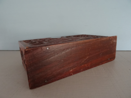 Vintage houten postbakje - VERKOCHT