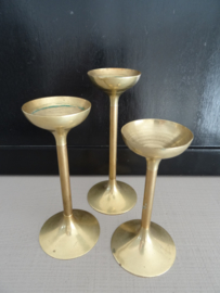 Koperen (of messing) standaards - VERKOCHT