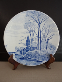 Delfts blauw wandbord - VERKOCHT