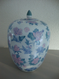 Grote Chinese pot - gemberpot - dekselpot - VERKOCHT